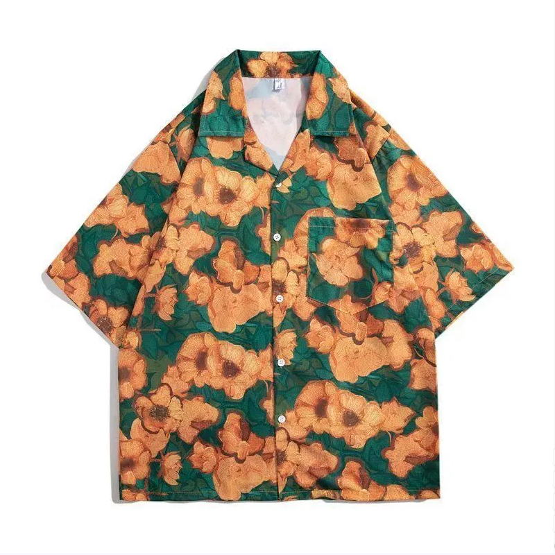 Vintage flower shirt short sle - Vintage Hawaiian Floral Shirt review and price